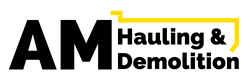 AM Hauling & Demolition logo